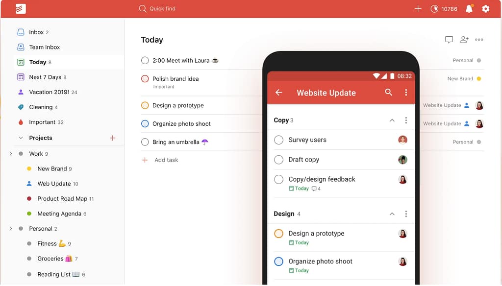 3 handige apps voor je persoonlijke ontwikkeling todoist