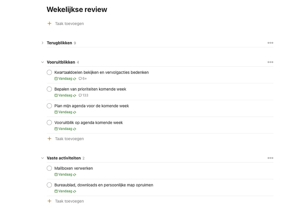 Vooruitblik